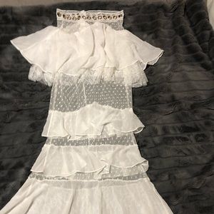 White long mess multi purpose